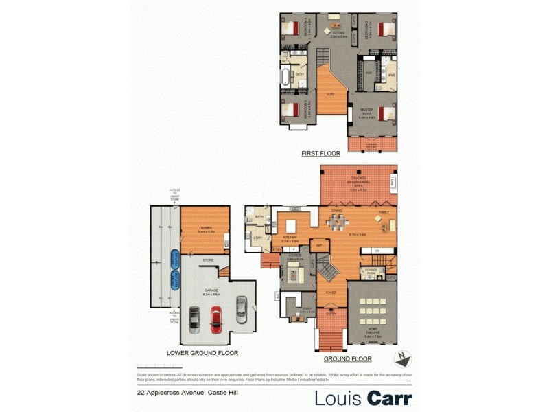 22 Applecross Avenue, Castle Hill NSW 2154 Floorplan