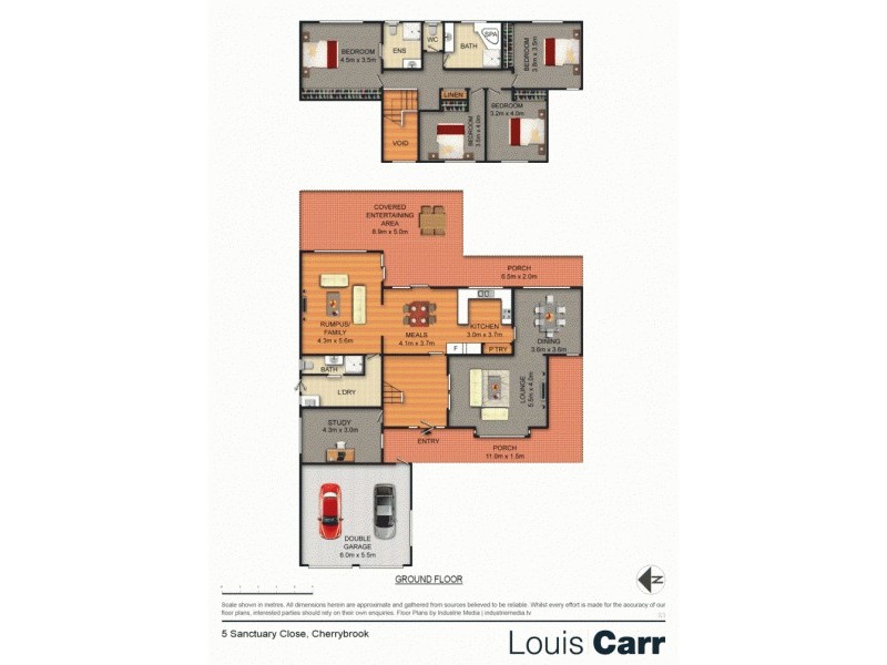 5 Sanctuary Close, Cherrybrook NSW 2126 Floorplan