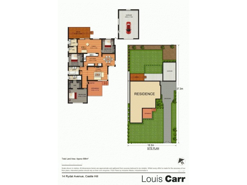14 Rydal Ave, Castle Hill NSW 2154 Floorplan