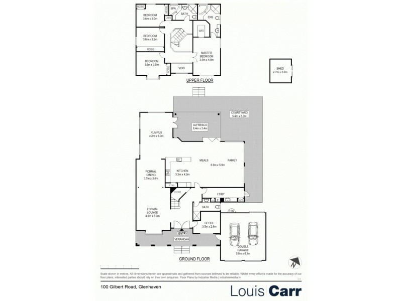 100 Gilbert Road, Glenhaven NSW 2156 Floorplan