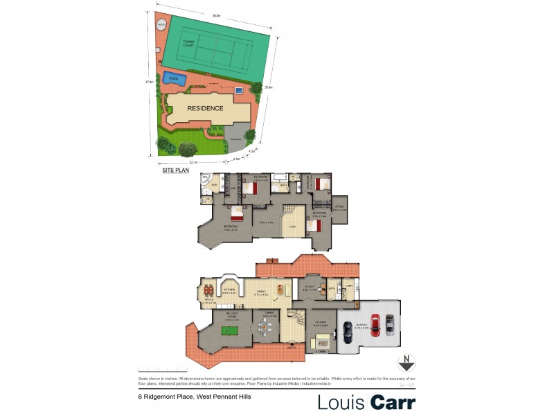 6 Ridgemont Close, West Pennant Hills NSW 2125 Floorplan