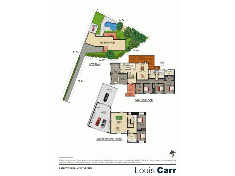 3 Barry Place, Cherrybrook NSW 2126 Floorplan