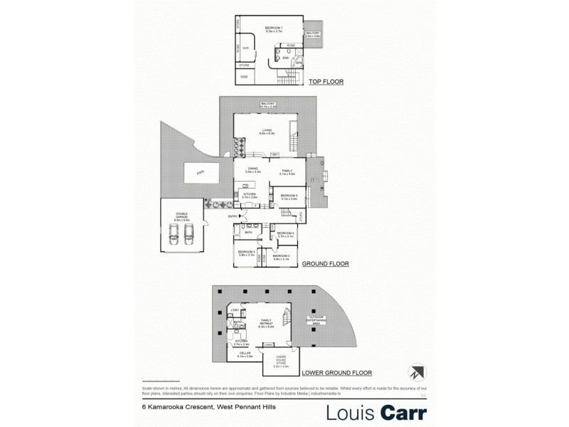 6 Kamarooka Crescent, West Pennant Hills NSW 2125 Floorplan