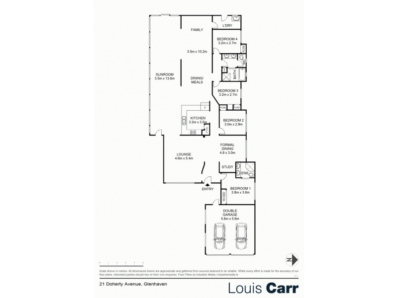 21 Doherty Avenue, Glenhaven NSW 2156 Floorplan
