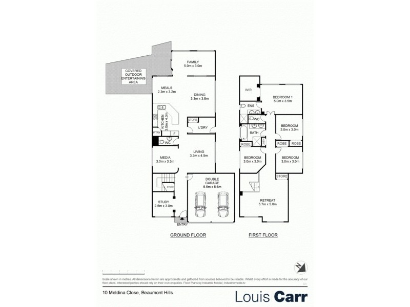 10 Melinda Close, Beaumont Hills NSW 2155 Floorplan