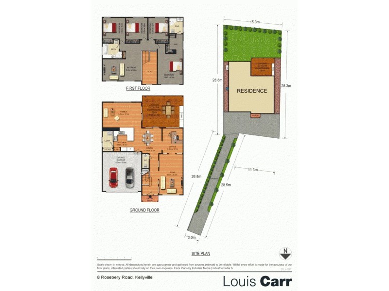 8 Rosebery Road, Kellyville NSW 2155 Floorplan