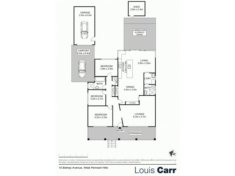 10 Bishop Avenue, West Pennant Hills NSW 2125 Floorplan
