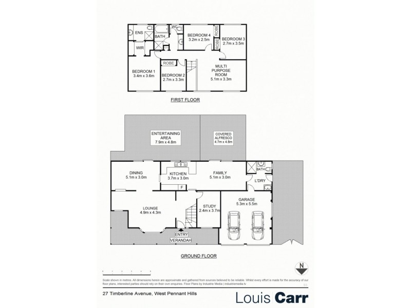 27 Timberline Avenue, West Pennant Hills NSW 2125 Floorplan