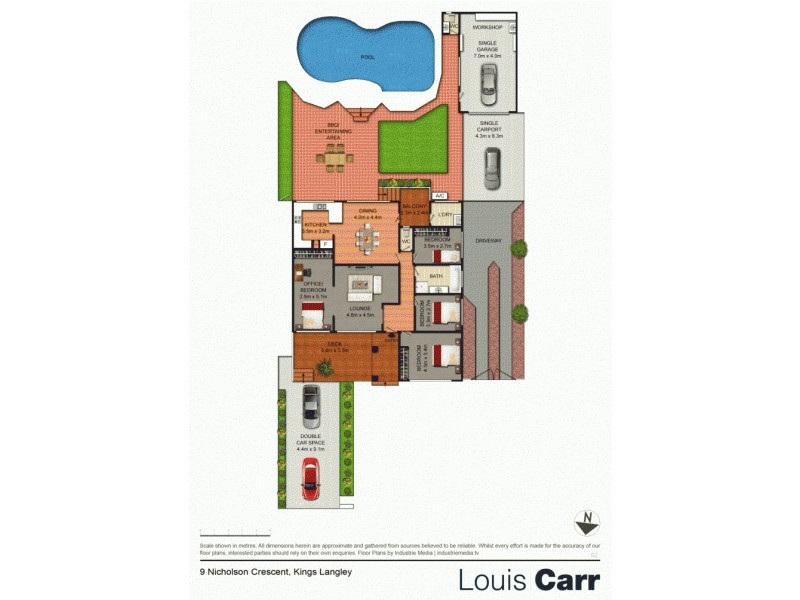 9 Nicholson Crescent, Kings Langley NSW 2147 Floorplan