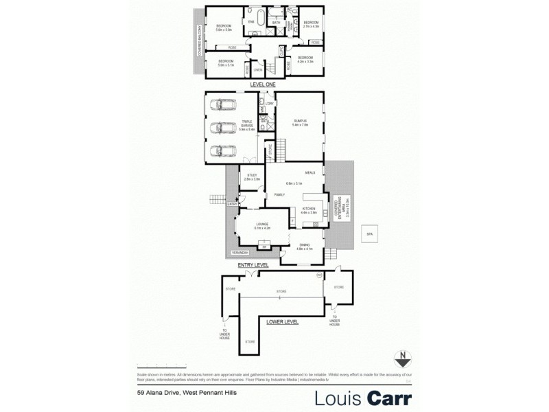 59 Alana Drive, West Pennant Hills NSW 2125 Floorplan