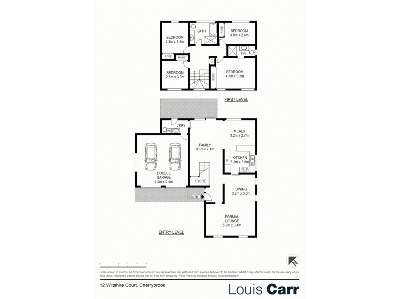 12 Wiltshire Court, Cherrybrook NSW 2126 Floorplan
