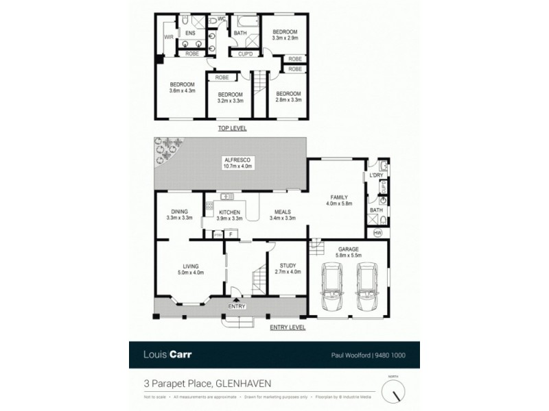 3 Parapet Place, Glenhaven NSW 2156 Floorplan