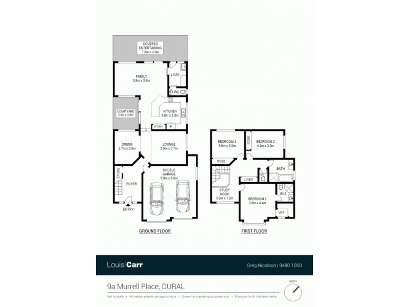 9a Murrell Place, Dural NSW 2158 Floorplan