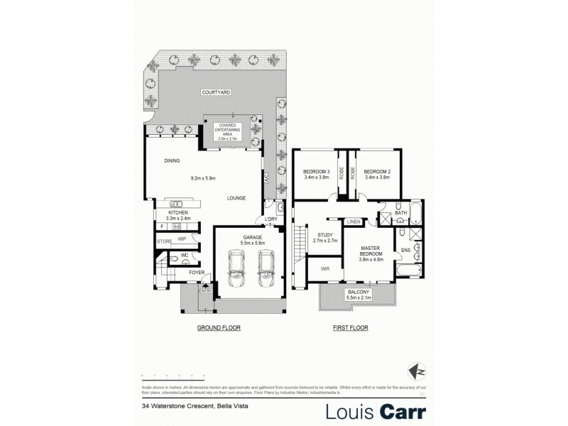 34 Waterstone Crescent, Bella Vista NSW 2153 Floorplan