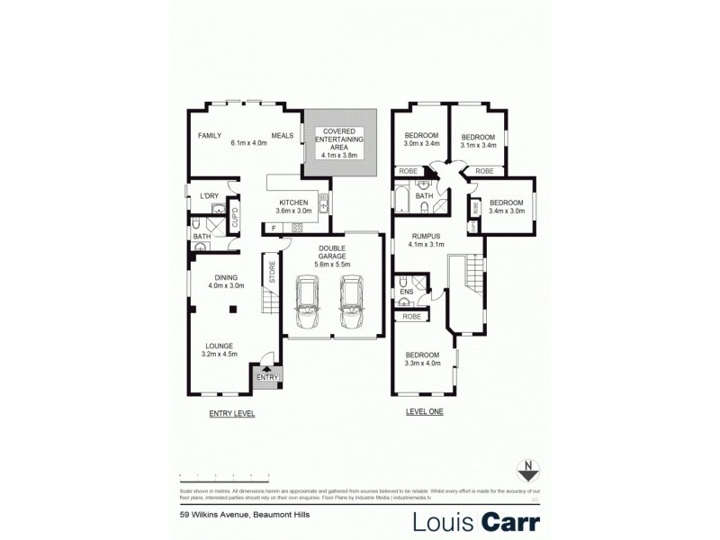 59 Wilkins Avenue, Beaumont Hills NSW 2155 Floorplan
