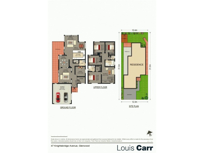 47 Knightsbridge Avenue, Glenwood NSW 2768 Floorplan