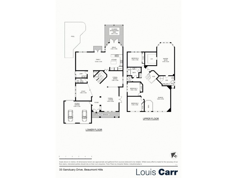 33 Sanctuary Drive, Beaumont Hills NSW 2155 Floorplan