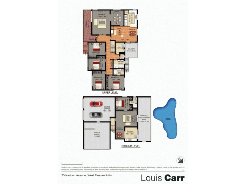 23 Karloon Road, West Pennant Hills NSW 2125 Floorplan
