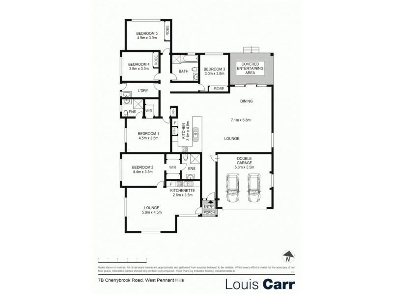 7b Cherrybrook Road, West Pennant Hills NSW 2125 Floorplan