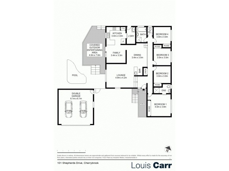 101 Shepherds Drive, Cherrybrook NSW 2126 Floorplan