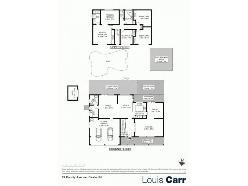 24 Bounty Avenue, Castle Hill NSW 2154 Floorplan
