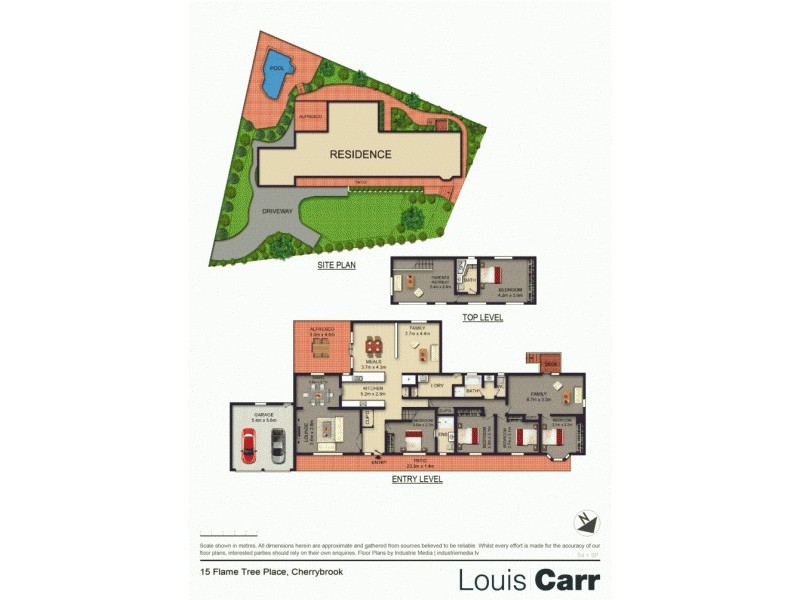 15 Flame Tree Place, Cherrybrook NSW 2126 Floorplan