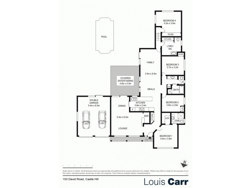 153 David Road, Castle Hill NSW 2154 Floorplan