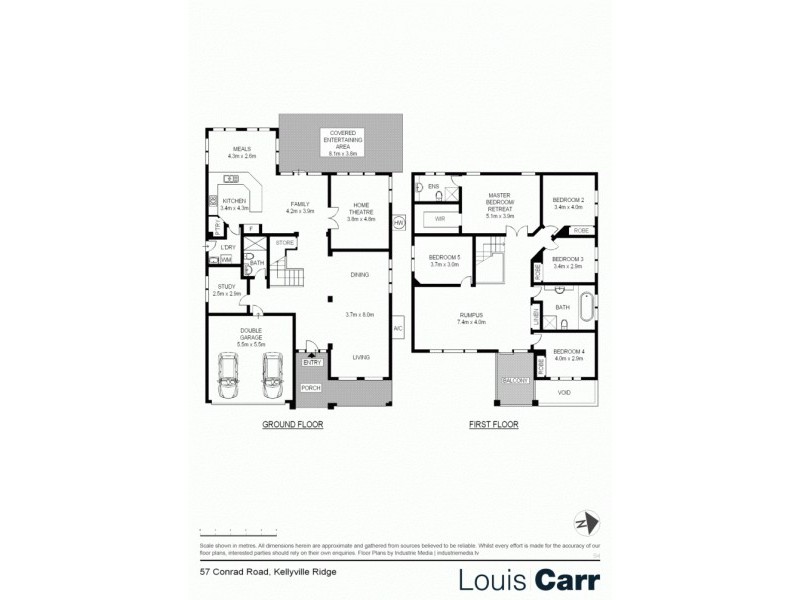 57 Conrad Road, Kellyville Ridge NSW 2155 Floorplan