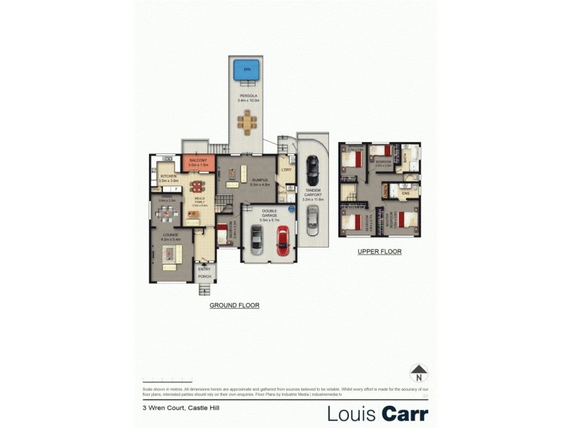 3 Wren Court, Castle Hill NSW 2154 Floorplan