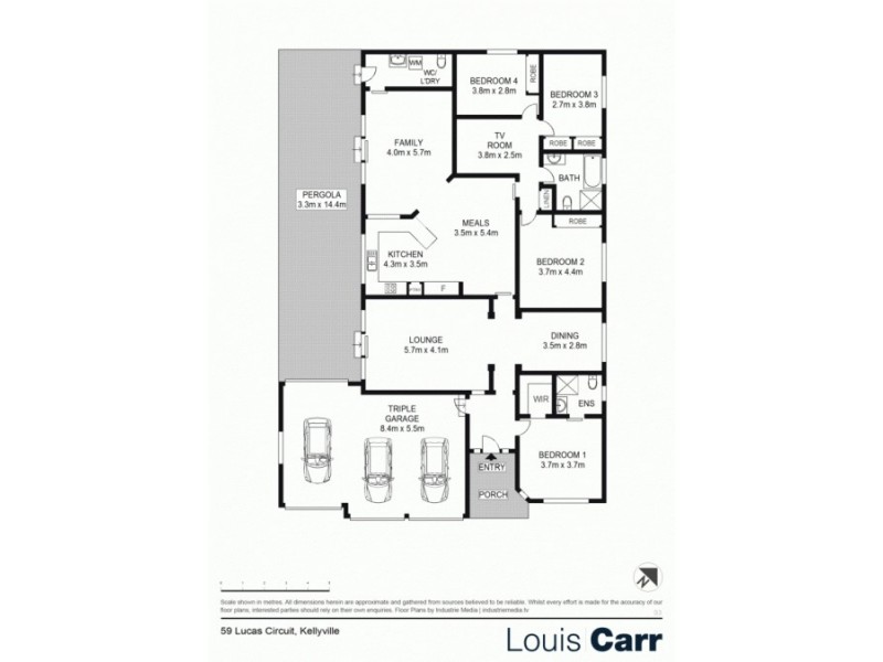 59 Lucas Circuit, Kellyville NSW 2155 Floorplan