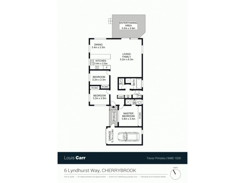 6 Lyndhurst Way, Cherrybrook NSW 2126 Floorplan