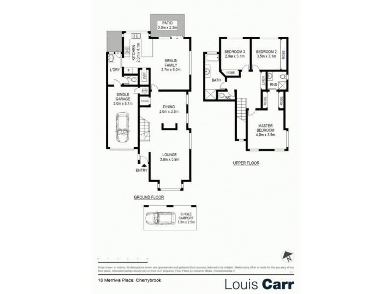 18 Merriwa Place, Cherrybrook NSW 2126 Floorplan