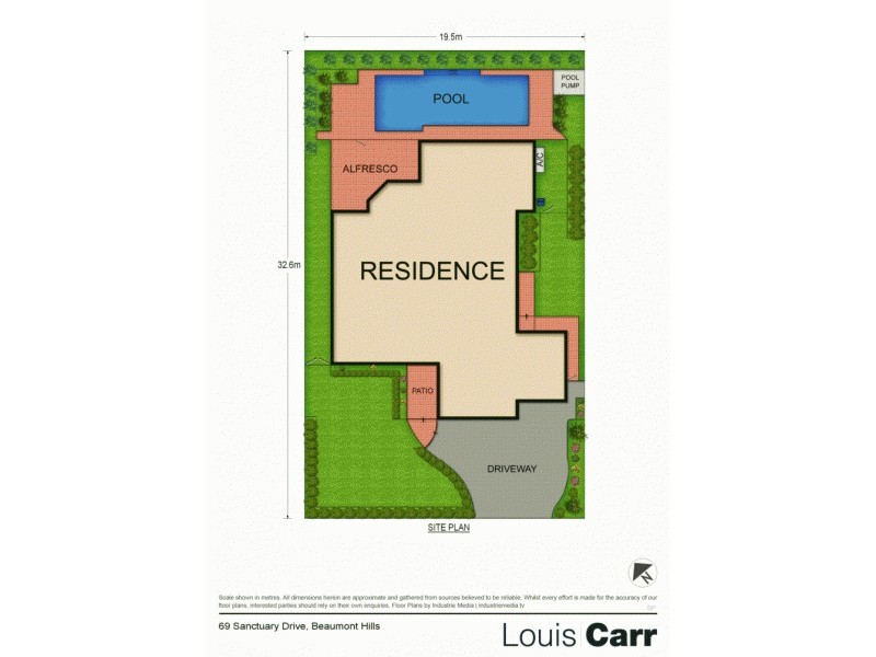69 Sanctuary Drive, Beaumont Hills NSW 2155 Floorplan