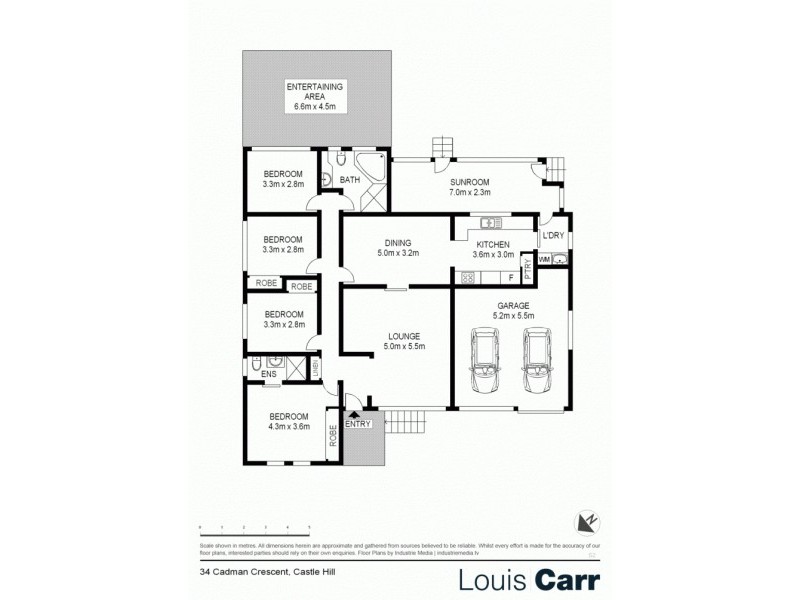 34 Cadman Crescent, Castle Hill NSW 2154 Floorplan