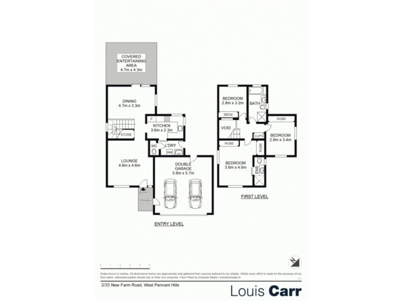 2/33 New Farm Road, West Pennant Hills NSW 2125 Floorplan
