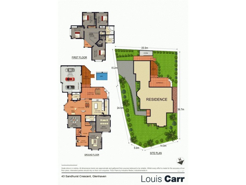43 Sandhurst Crescent, Glenhaven NSW 2156 Floorplan