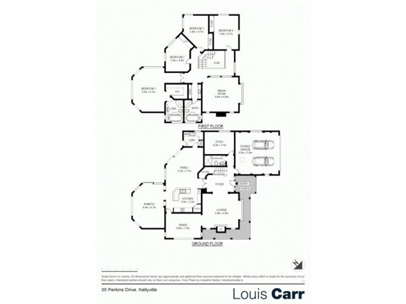 35 Perkins Drive, Kellyville NSW 2155 Floorplan