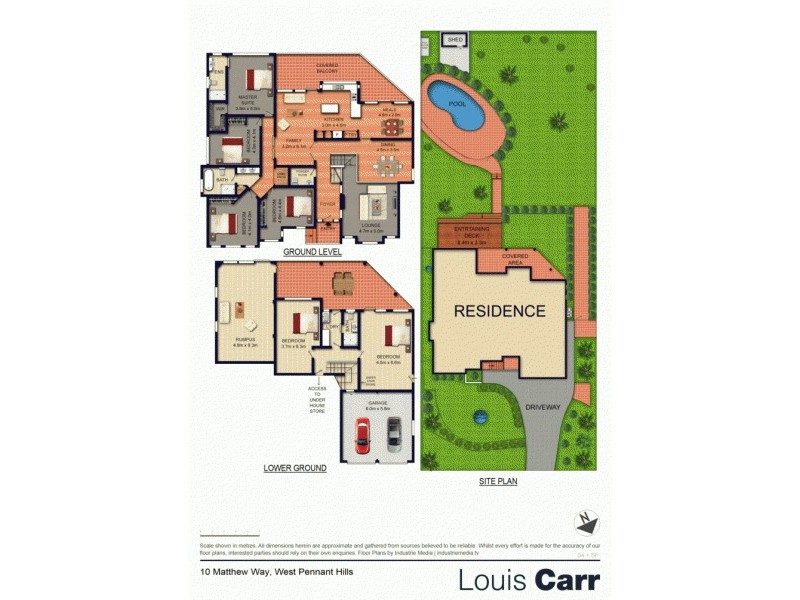 10 Matthew Way, West Pennant Hills NSW 2125 Floorplan