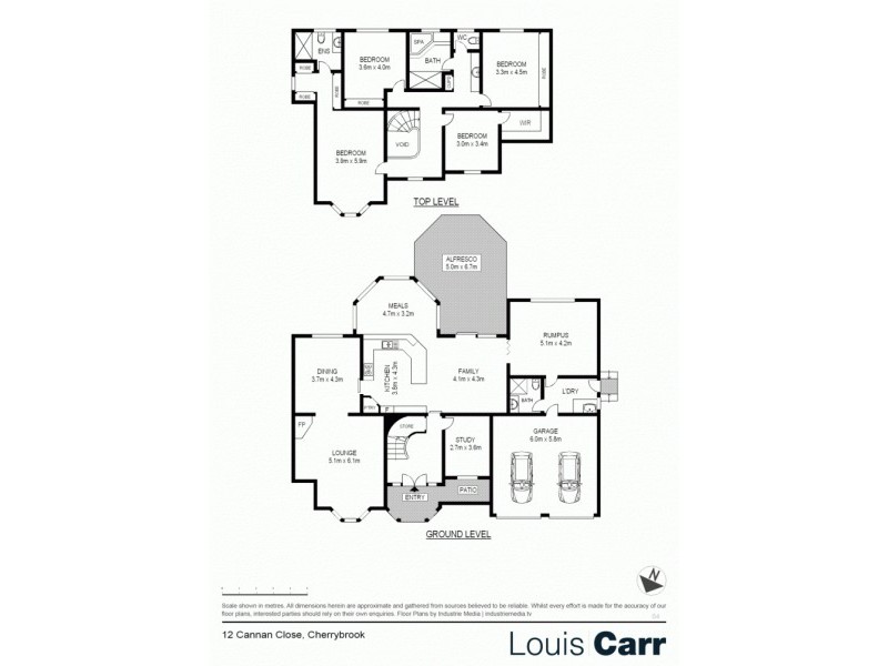 12 Cannan Close, Cherrybrook NSW 2126 Floorplan