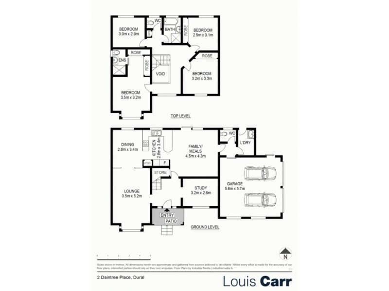 2 Daintree Place, Dural NSW 2158 Floorplan