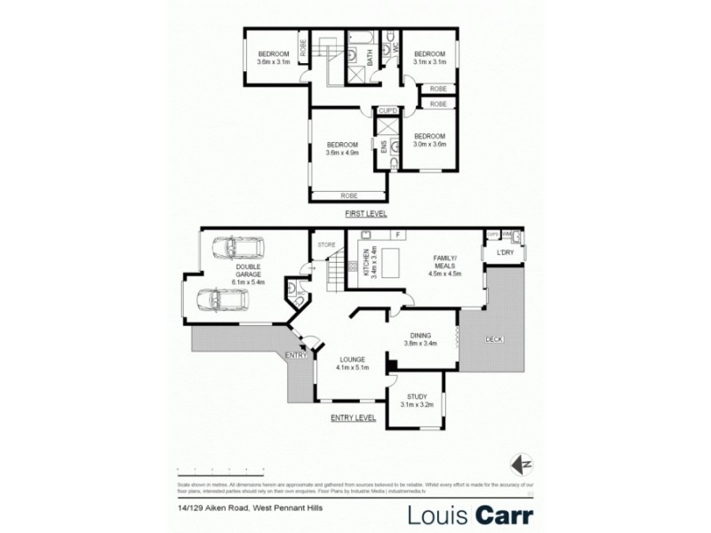 14/129 Aiken Road, West Pennant Hills NSW 2125 Floorplan