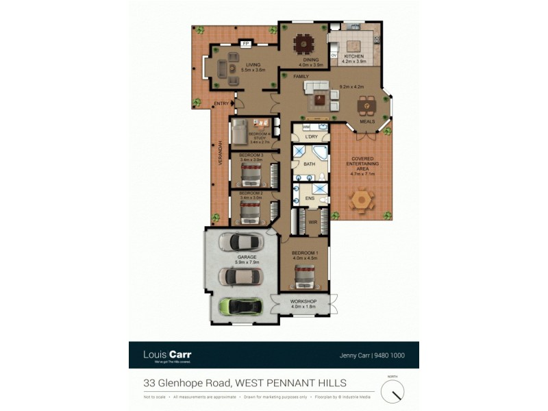 33 Glenhope Road, West Pennant Hills NSW 2125 Floorplan