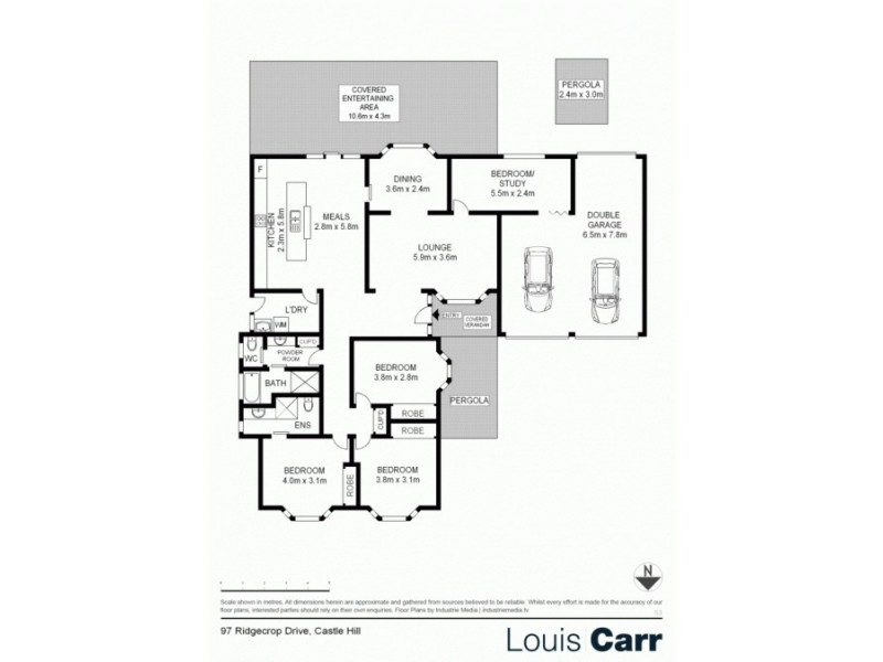 97 Ridgecrop Drive, Castle Hill NSW 2154 Floorplan