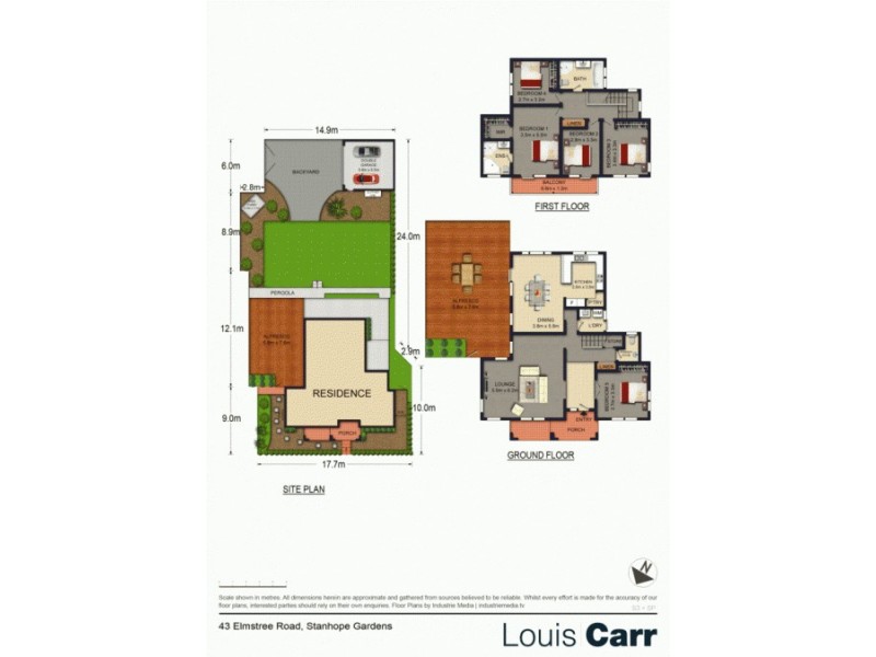 43 Elmstree Rd, Stanhope Gardens NSW 2768 Floorplan