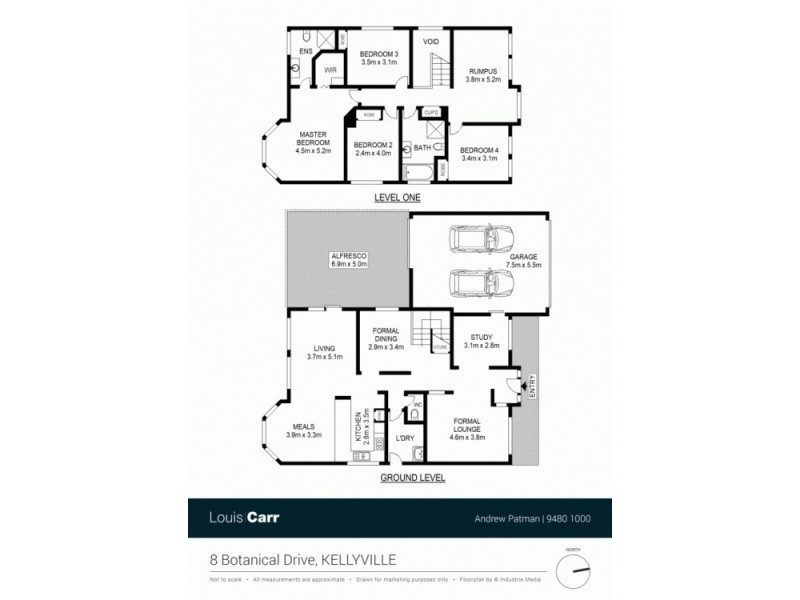 8 Botanical Drive, Kellyville NSW 2155 Floorplan