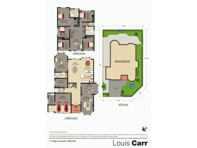 1 Indigo Avenue, Kellyville NSW 2155 Floorplan