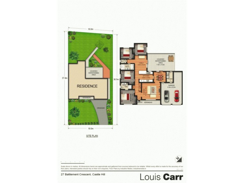 27 Battlement Crescent, Castle Hill NSW 2154 Floorplan