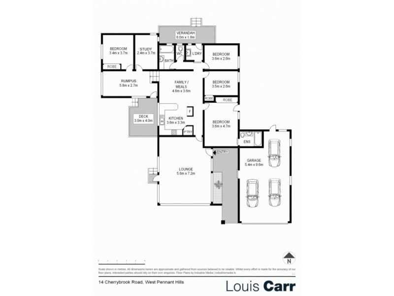 14 Cherrybrook Road, West Pennant Hills NSW 2125 Floorplan