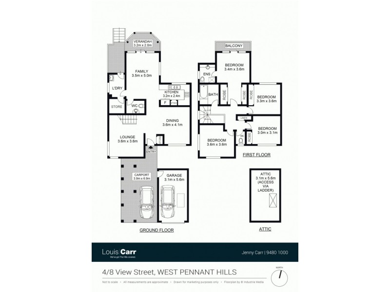 4/8 View Street, West Pennant Hills NSW 2125 Floorplan