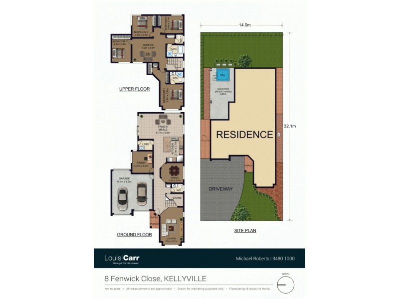 8 Fenwick Close, Kellyville NSW 2155 Floorplan